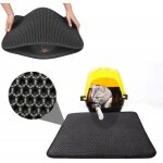 Tapis litire chat litire pour chats eva impermable pliable trou en nid dabeille non toxique durable ...