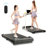 Tapis de marche - ft21 tapis course vitesse 1 - 6km / h ultra silencieux 400w avec t�l�commande et lcd ...