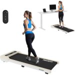 Flexispot tapis de course jusqu� 120 kg walking pad 1?6 km / h chaussettes de sport incluses led poulies ...