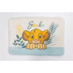 Tapis en mousse - aymax - simba - 40x60 cm - multicolore - lavable en machine