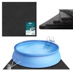 Tapis en mousse pour piscine �paisseur 2 cm 100x100 cm. tapis de protection et isolant pour piscine jacuzzi ...