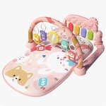 Tapis musical dveil pour bb - luxs - avec arches de jeu - effets sonores - petit lapin blanc - rouge ...