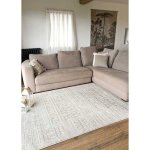 Tapis oriental beige nantes 21 beige - 80 * 150 rectangulaire