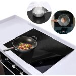 Tapis plaque induction 52x78cm protection antidrapante protge plaque cuisson en silicone