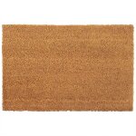 Tapis de porte - vidaxl - 5 pcs - naturel - 40x60 cm - fibre de coco touffet