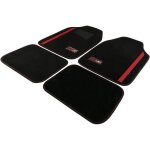 Tapis voiture red bull racing powerbar lot de 4 pvc & moquette noir / rouge 665 x 45 cm antid�rapants ...
