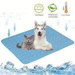 Tapis rafrachissant - chien - bleu - 62x50cm - taille m - auto - refroidissant