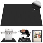 Tapis r�fractaire - r�sistant � la chaleur jusqu� 1800�f tapis de protection du sol du barbecue tapis ...