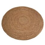Tapis rond de diamètre 120cm en fibre naturelle jonc de mer décoration esprit naturel Tapis rond de diamètre 120cm en fibre naturelle jonc de mer décoration esprit naturel
