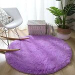 Tapis rond salon shaggy descente de lit chambre grande taille tapis moelleux carpette voiletØ 140 cm ... Tapis rond salon shaggy descente de lit chambre grande taille tapis moelleux carpette voiletØ 140 cm ...