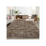 Tapis salon 160 x 230 cm - descente de lit tapis � poils courts - tapis doux pour salon chambre canap� ...