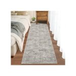 Tapis salon 60 x 230 cm - descente de lit tapis � poils courts - tapis doux pour salon chambre canap� ...