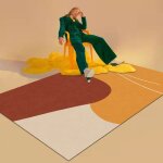 Tapis de salon chambre � coucher couloir motif g�om�triquestyle minimaliste dimensions : 120 x 180 cmstyle ...