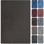 Tapis de salon london marron foncé 50 x 100 cm Tapis de salon london marron foncé 50 x 100 cm