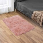 Tapis salon shaggy 120 x 180 cm - descente de lit tapis poils longs (rose) tapis doux pour salon chambre ... Tapis salon shaggy 120 x 180 cm - descente de lit tapis poils longs (rose) tapis doux pour salon chambre ...