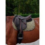 Tapis de selle love obstacle kaki - gem