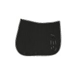 Tapis de selle ten noir logo noir - gem
