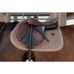 Tapis de selle velvet marron clair mixte - kentucky