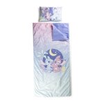 Tapis de sieste - disney - lilo et stitch - enfant - sac de couchage - oreiller int�gr�