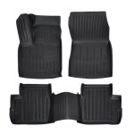 Tapis de sol 3d - scoutt - nissan qashqai j12 - caoutchouc premium - noir - sur mesure