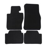 Tapis de sol - bmw - x1 - noir - 4 pices - renforc sous les pdales