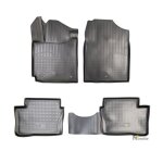 Tapis de sol en caoutchouc tpe - norm liners - kia picanto 2017 - antid�rapant - r�sistant - facile � ...