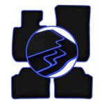 Tapis de sol carlux - blue pour bmw 3 e91 break touring (2004 - 2011)