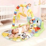 Tapis de sol �veil b�b� �volutif 4en1 vivolilvtapis deveil evolutif multifonctionarche de jeu5 jouets48x80x41c ...