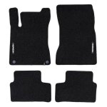 Tapis de sol pour mercedes - benz classe a w177 2018 - 2025 velours noir 4pcs Tapis de sol pour mercedes - benz classe a w177 2018 - 2025 velours noir 4pcs