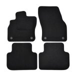 Tapis de sol - audi - q3 - velours noir - 4 pices - ajustement prcis