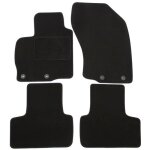 Tapis de sol - mitsubishi - asx 2010 - 2019 - velours noir - ajustement prcis - antidrapant