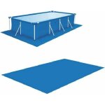 Tapis de sol pour piscine - mich - rectangle - polyester �pais - r�sistant � lusure - pliable