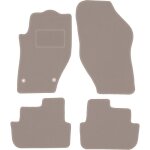 Tapis de sol en velours beige pour peugeot 308 cc cabriolet (2007 - 2013)