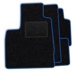Tapis de sol velours - bmw - srie 3 e93 cabrio - bleu - ajustement parfait
