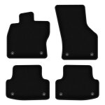 Tapis de sol en velours noir basic pour audi a3 8v 3 portes berline limousine sportback (2012 - )