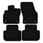 Tapis de sol en velours noir basic pour audi q3 ii f3 suv (2018 - )
