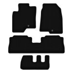 Tapis de sol en velours noir basic pour chevrolet captiva 7 places (2006 - 2017) Tapis de sol en velours noir basic pour chevrolet captiva 7 places (2006 - 2017)