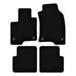 Tapis de sol en velours noir basic pour�: fiat panda iii � hayon (2012 - )