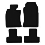 Tapis de sol en velours noir basic pour�: mini cooper one r50 � hayon (2001 - 2007)
