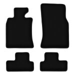 Tapis de sol en velours noir basic pour�: mini cooper r56 � hayon (2006 - 2013)