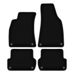 Tapis de sol en velours noir basic pour�: seat exeo berline break (2008 - 2015)
