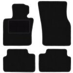 Tapis de sol en velours noir pour�: mini cooper f55 5 portes (2014 - )