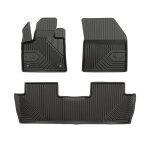 Tapis de sol de voiture pour peugeot 5008 ii 2017 - 2024 tpe imperm�able 3pcs