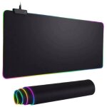 Tapis de souris de gaming rgb xxl 800 x 300 x 4mm tapis de souris gamer grand tapis de souris led avec ...