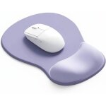Tapis de souris avec support pour repose - poignets (violet)