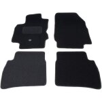 Tapis de sol pour nissan note (2004 - 2013) - sur mesure - lot de 4 - tapis voiture