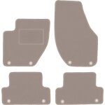 Tapis en velours beige pour volvo v40 ii break cross country (2012 - )