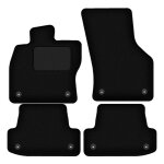 Tapis en velours noir pour�: audi a3 8v 3 portes berline limousine sportback (2012 - )