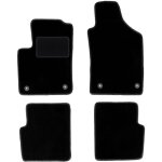 Tapis en velours noir pour�: fiat 500 fl � hayon (2013 - 2019)