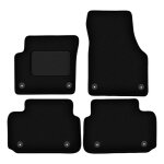 Tapis en velours noir pour�: land rover discovery sport suv (2014 - )